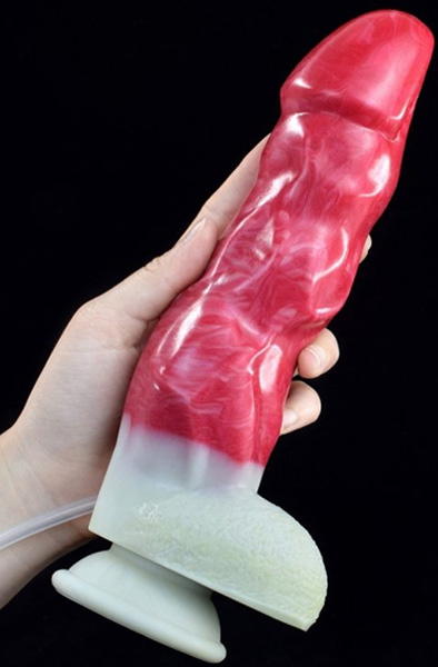 Monster Verax spritzender Dildo 22 cm - Drachen-Dildo 3