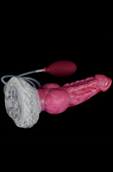 Monster Wooscal spritzender Dildo 24,5 cm - Drachen-Dildo 3