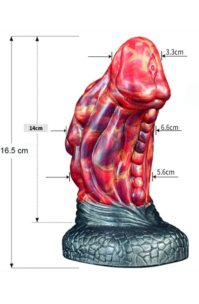 Monstered Drachen-Dildo Futax 16,5 cm - Drachen-Dildo 7