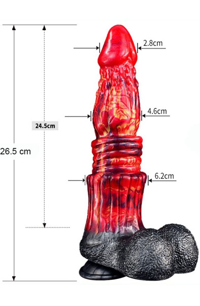 Monstered Drachen-Dildo Postyr 26,5 cm - Drachen-Dildo 8