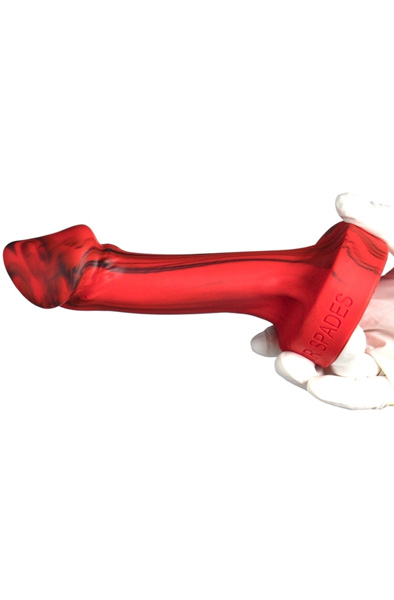 MonsterRed Amanit Silikon Dildo 19 cm - Drachen-Dildo 4