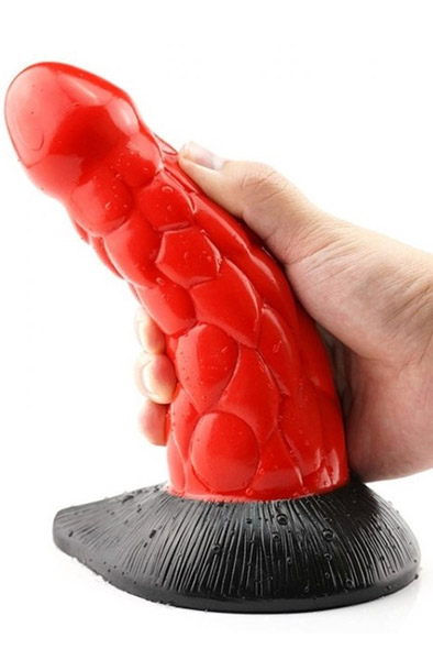 MonsterRed Monster-Schuppen-Dildo 21 cm - Drachen-Dildo 2