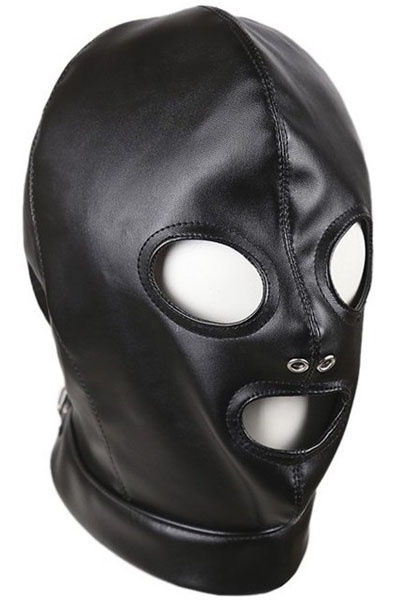 Mouth & Eye Open mit Nasenlochöffnung - BDSM Maske 1