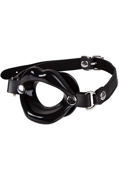 Mouth Gag in Schwarz - Knebel 1