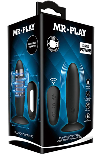 Mr. Play Fernbedienung Vibrierender Analplug - Vibrierender Analplug 4