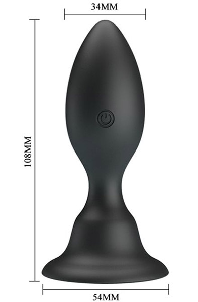 Mr. Play Vibrations-Analplug mit Fernbedienung - Vibrierender Analplug 3