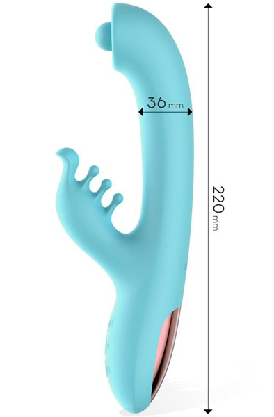 Murly Weicher Massageball mit doppelter Vibration - Rabbit-Vibrator 7
