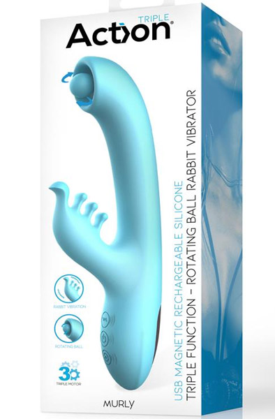 Murly Weicher Massageball mit doppelter Vibration - Rabbit-Vibrator 8