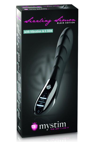Mystim Sizzling Simon eStim Vibrator Black Edition - Vibrator 2