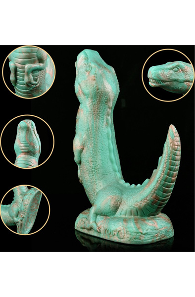 Mythical Marvels Dildo Grün 22 cm - Drachen-Dildo 2