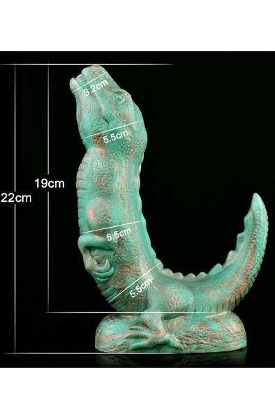Mythical Marvels Dildo Grün 22 cm - Drachen-Dildo 3