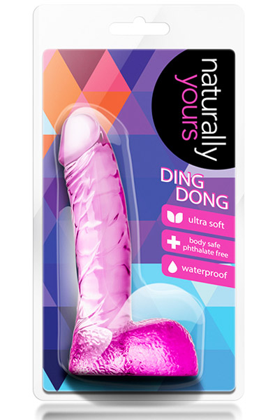 Naturally Yours Ding Schwanz Pink 14 cm - Kleiner Dildo 3