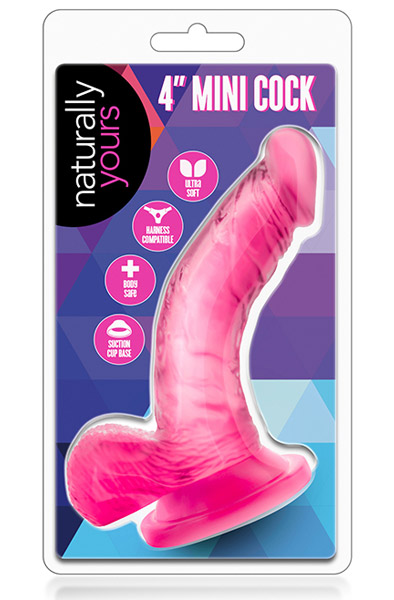 Naturally Yours Mini-Schwanz Pink 10 cm - Dildo 3