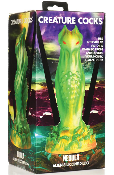 Nebula Alien Silikon Dildo 19 cm - Monster-Dildo 7