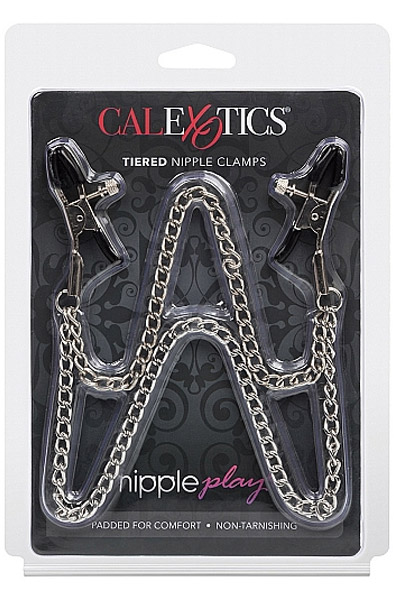 Nipple Play Abgestufte Nippelklemmen - Brustklammern mit Kette 2