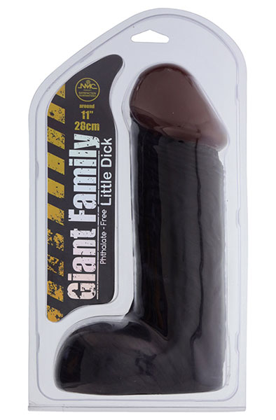 NMC Riesiger schwarzer Dildo 28 cm - XL Dildo 2