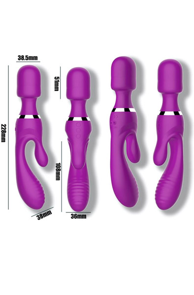 No. Fifteen Wand & Vibrator mit Rabbit - Rabbit-Vibrator 2