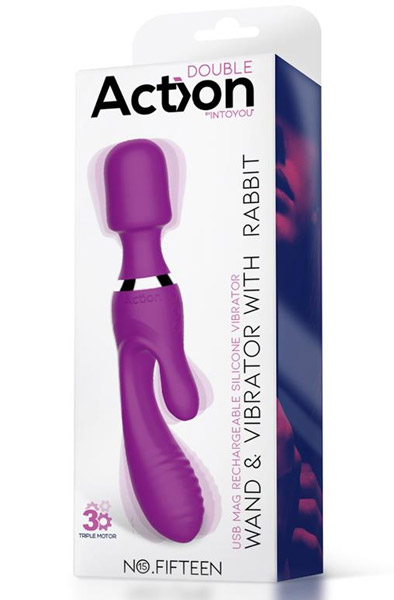 No. Fifteen Wand & Vibrator mit Rabbit - Rabbit-Vibrator 3
