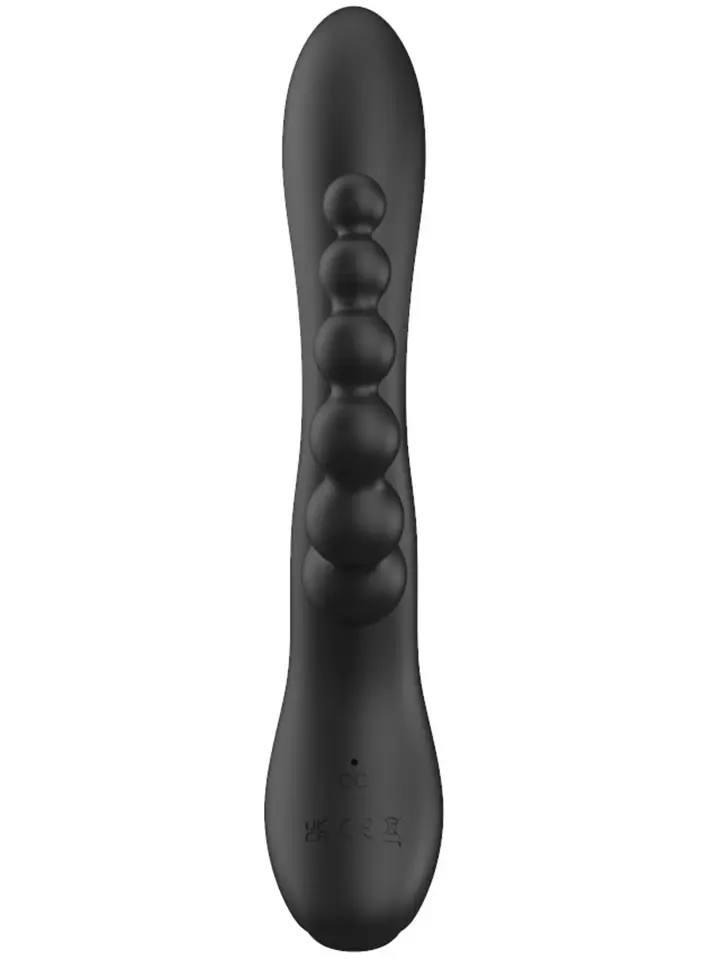 Noir Euphoria Flüssigsilikon Dreifaches Vergnügen - Rabbit-Vibrator 3