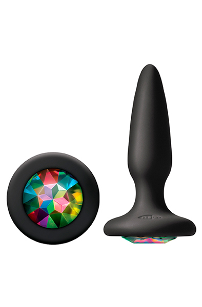NS Novelties Glams Mini Rainbow Gem - Analplug 1