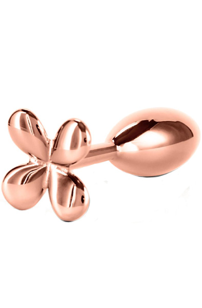 NS Novelties Rear Assets Kleeblatt Roségold - Analplug 3