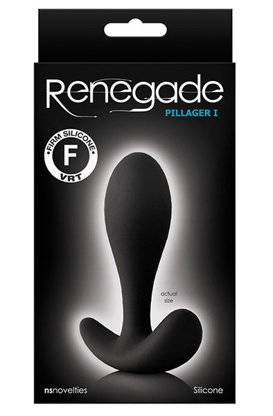NS Novelties Renegade Pillager I Schwarz - Analplug 2