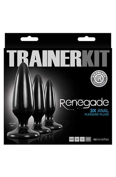 NS Novelties Renegade Vergnügungsplug Trainer-Set - Analplug Set 2
