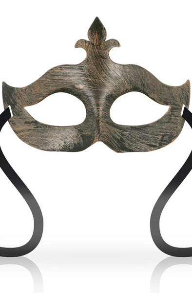 Ohmama Masken Fleur De Lis Augenmaske Kupfer - Maske 1