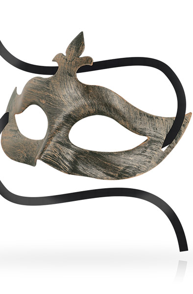 Ohmama Masken Fleur De Lis Augenmaske Kupfer - Maske 2