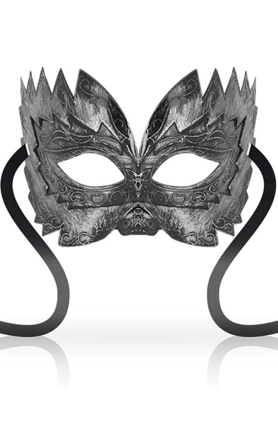 Ohmama Masken Venezianische Augenmaske Silber - Maske 1