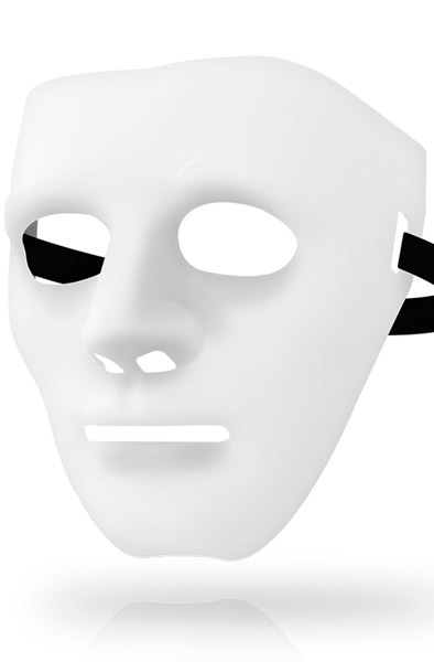 Ohmama Masken Weiße Maske Einheitsgröße - Maske 1