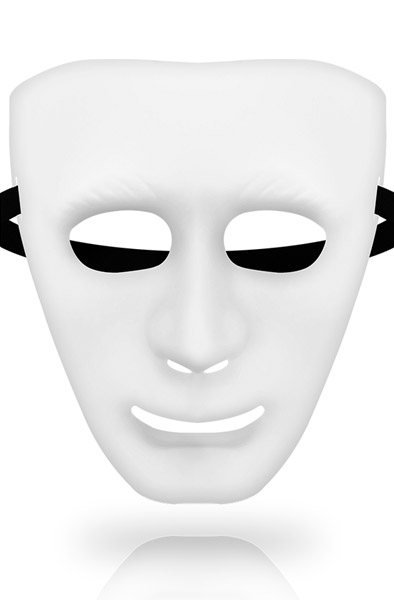 Ohmama Masken Weiße Maske Einheitsgröße - Maske 2