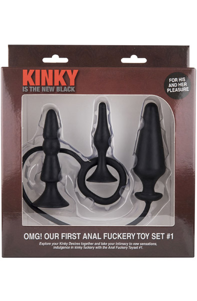 Omg! Unser erstes Anal-Spielzeugset #1 - Analplug mit Penisring 2