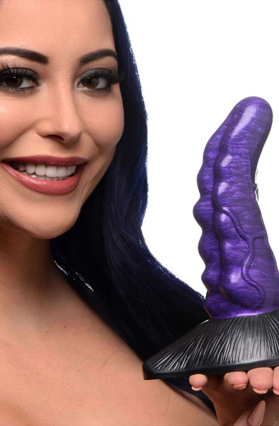 Orion Invader Adriger Weltraum-Alien Silikon-Dildo 18,5 cm - Drachen-Dildo 5
