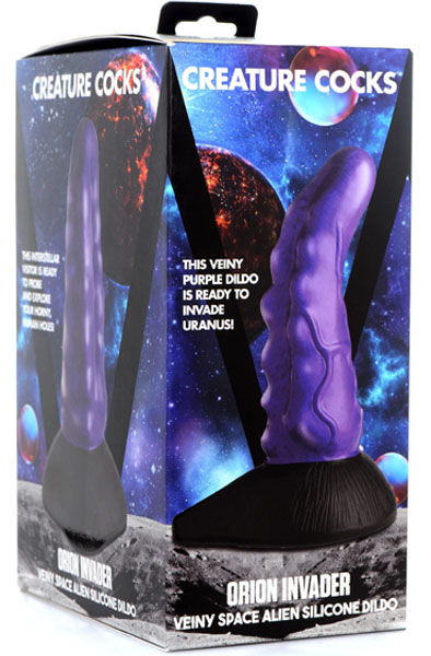 Orion Invader Adriger Weltraum-Alien Silikon-Dildo 18,5 cm - Drachen-Dildo 6