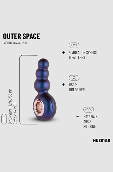 Outer Space Vibrierender Analplug - Vibrierender Analplug 3