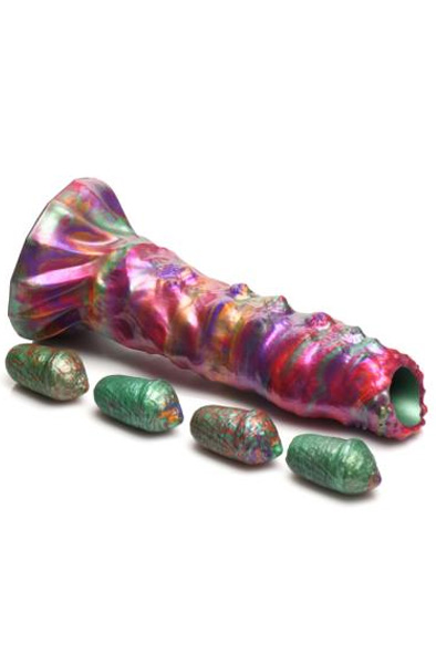 Ovipositor Dildo mit Eiern 23 cm - Drachen-Dildo 1