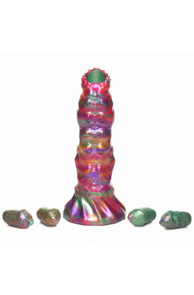 Ovipositor Dildo mit Eiern 23 cm - Drachen-Dildo 2