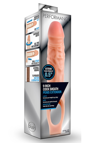Performance Hülsenverlängerung 21,5 cm - Penisverlängerung/Penishülle 2