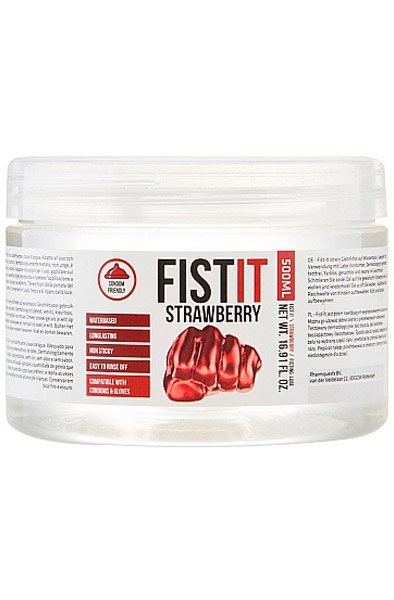 Pharmquests Fist It Erdbeere Extra Dickflüssig 500ml - Gleitmittel für Fisting / Analsex 2