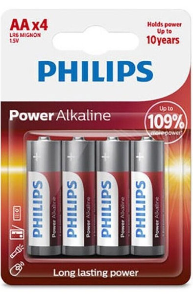 Philips Power AA 4er-Pack - Batterien AA 2