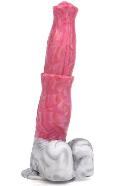 Pink Alien Dildo Monster Orzyl 25 cm - Monster-Dildo 2