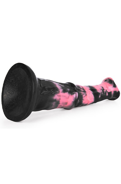 Pink Alien Exulf Dildo 28,4 cm - Drachen-Dildo 4