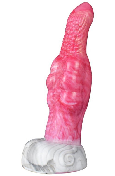 Pink Alien Faelight Vibrationsdildo 22 cm - Drachen-Dildo 2