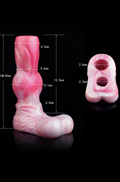 Pink Alien Fantasy Sleeve 15 cm - Penisverlängerung/Penishülle 2