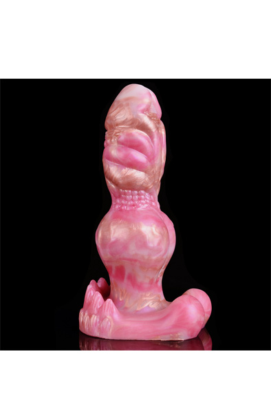 Pink Alien Jixaxe Dildo 22,5 cm - Drachen-Dildo 3
