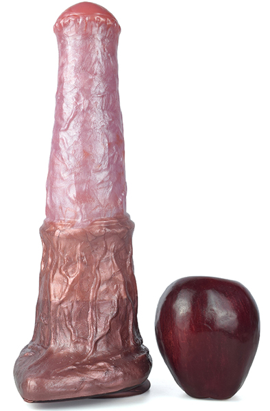 Pink Alien Strong Bello Metallic Dildo 28,5 cm - Drachen-Dildo 2