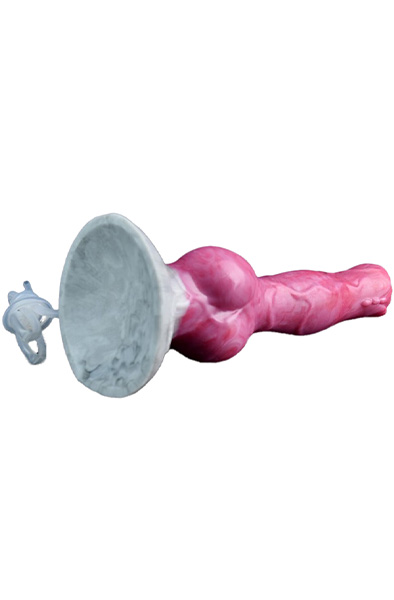 Pink Alien Whawax Ejakulierender Dildo 20,5 cm - Drachen-Dildo 3