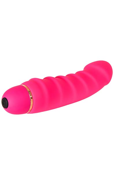 Pink Erstaunlicher Gerippter Vibrator - Vibrator 3