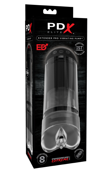 Pipedream ausziehbare vibrierende Pumpe - Vibrations-Masturbator 3